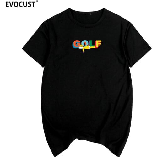 Golf Logo 3d Tyler The Creator Wang Ofwgkta Skate Vintage Summer Print t-shirt Cotton Men T Shirt New Women Tee