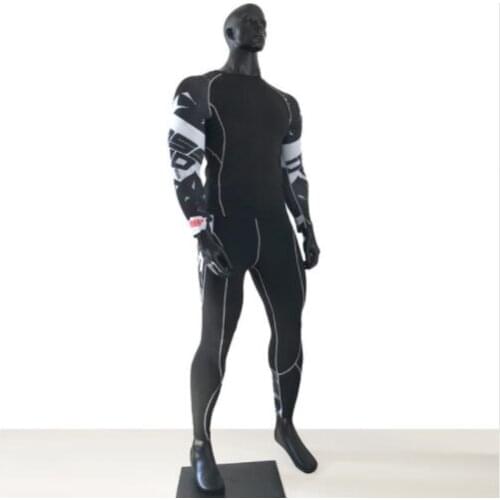 Mens tracksuit suit compression tights long sleeve shirt man Rashgarda kit mma costume Mens leggings Fitness compression pants