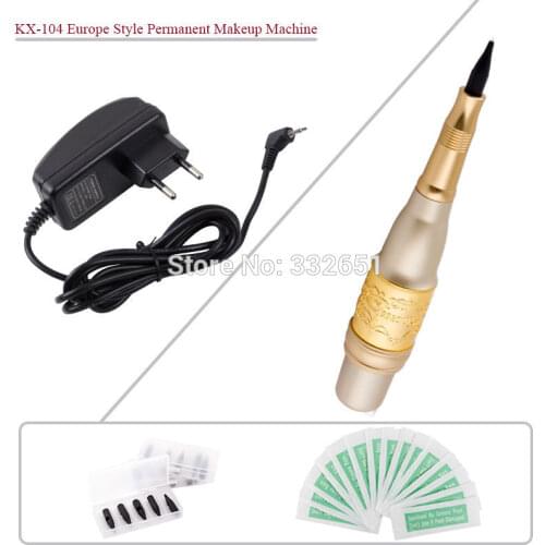 CHUSE Eyebrow Tattoo kits KX-104 Professionl Permanent Makeup Tattoo Machine for Eyebrows Lips Eyeliner Tattooing PMU