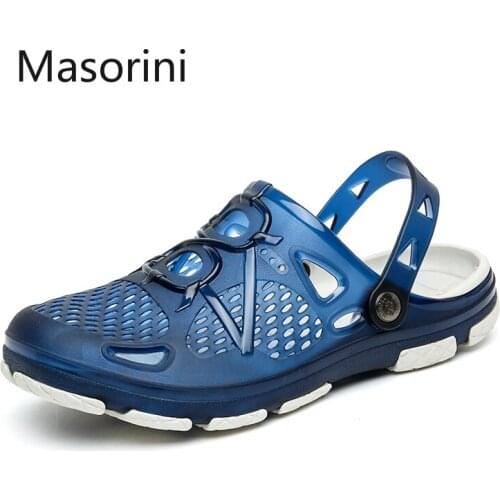 2020 New Men Sandals Summer Flip Flops Slippers Men Outdoor Beach Casual Shoes Cheap Male Sandals Water Shoes Sandalia Masculina