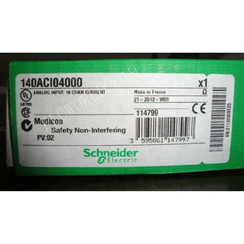 Schneider Electric 140ACI04000 Analog Input Module Modicon Quantum