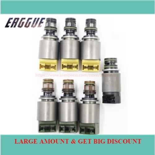 Original used transmission solenoids 6HP19 6HP26 6HP32 1068298045 for BMW X3 X5 Audi A6 A8 Q7 1068298045 SET 7PCS