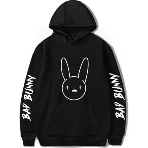 Bad Bunny boy/girls Hoodies Sweatshirts Men/Womens streetwear Casual Hoodie Autumn Winter Harajuku Tracksuits Jacket Oversized