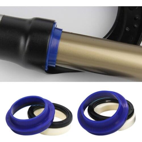 Bicycle Front Fork Dust Seal Sponge Washer Ring Rubber High Performance Service Oil Seal Replacement MTB Accessories for Fox
