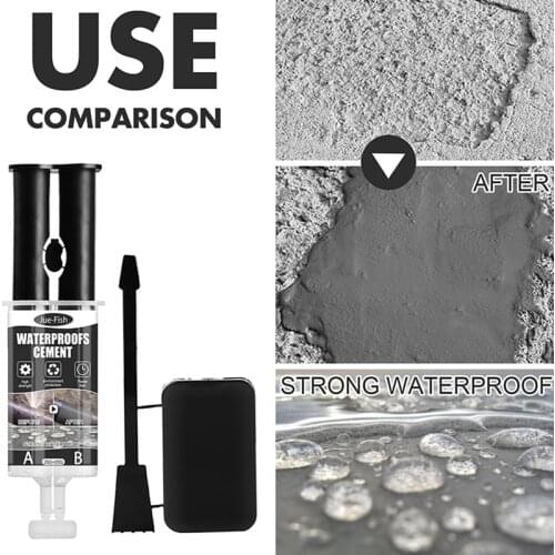 Waterproof Cement Multipurpose Crack Quick-Drying Mortar Glue Practical Home Plugging Tools Easy Operation Home Glue H-best