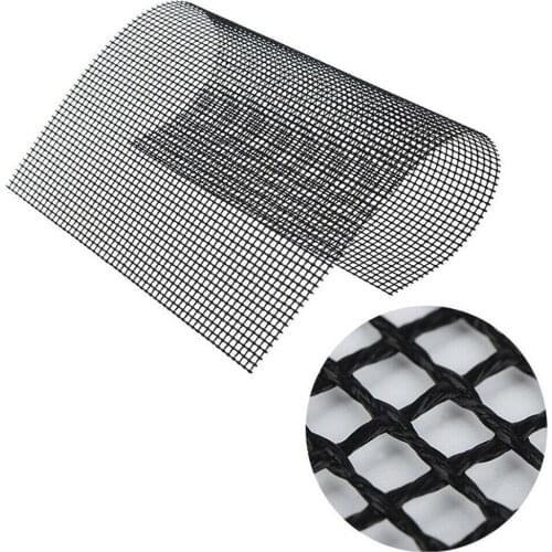 2 Pieces Grill Mesh Mat Fiberglass Mesh Grill Pad Outdoor BBQ Non-stick Net Mat Barbeque Accessory, 36x42cm