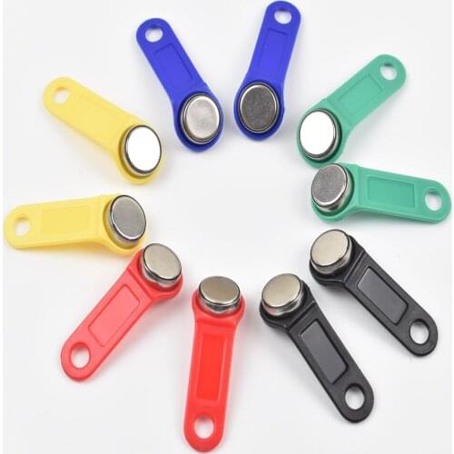 300pcs/lot RW1990 TM card touch memory ibutton/i-button key handle For guard tour system sauna lock card