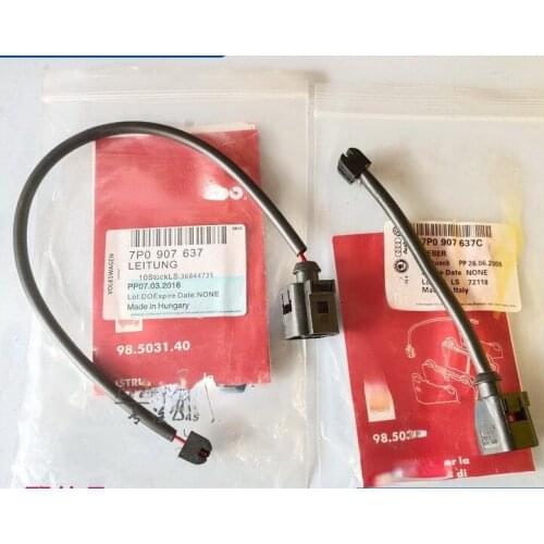 7P0907637 7P0907637C For VW Touareg Audi Q7 Porsche Cayenne Front Rear Brake Induction Alarm Cable