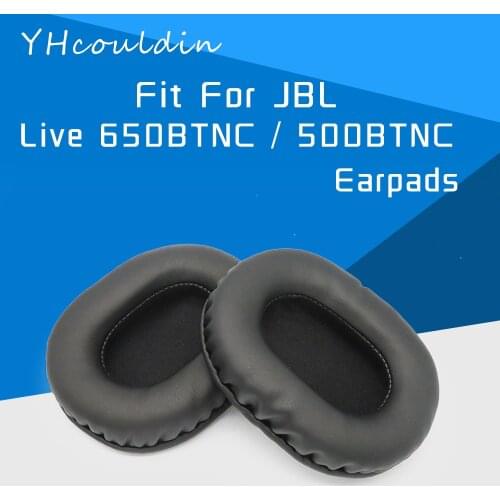 Earpads For JBL Live 650BTNC 500BT Headphone Accessaries Replacement Ear Cushions Material