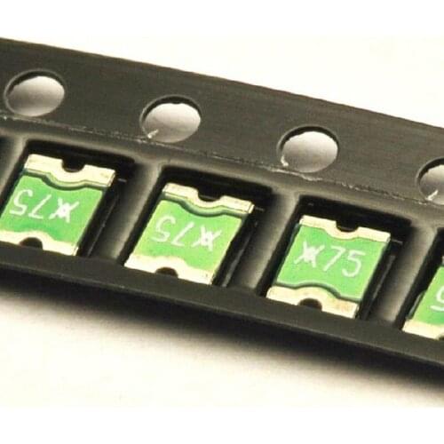 Free Shipping 100pcs/lot 1210 SMD Resettable Fuse PPTC SMD075F 6V 0.75A Self-recovery Fuses Wholesale Dropshipping