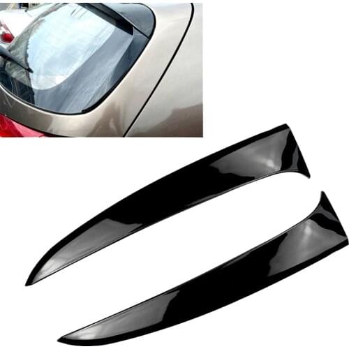 Car Rear Window Side Spoiler Cover Trim for KIA Sportage R 2011-2015