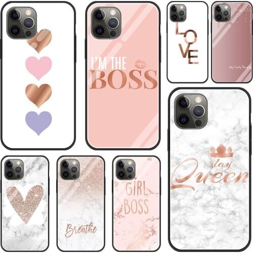 Akatsuki Anime N-Naruto Luxury Tempered Glass Phone Case For iPhone 12 Mini 11 Pro Max XR X XS 7 8 SE 2020 6 6S Plus Funda Cover