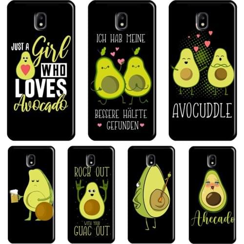Funny Cartoon Avocado For Samsung Galaxy J3 J5 J7 2016 A3 A5 2017 A6 A8 J4 J6 Plus J8 J2 Core 2018 Phone Cover