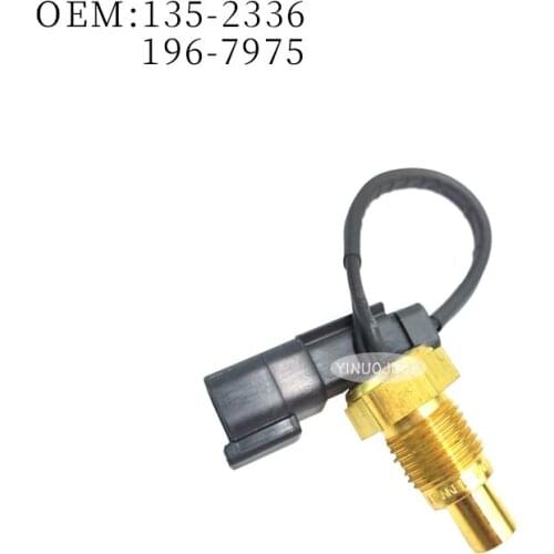 For CAT engine 320C high quality water temperature sensor temperature sensor OE: 135-2336 196-7975 excavator electrical parts