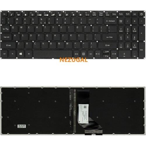 For Acer Aspire E5-522 E5-573 E5-574 E5-722 E5-752 E5-772 E5-773 E5-575 V5-591G V3-574G F5-573G Keyboard With backlight US