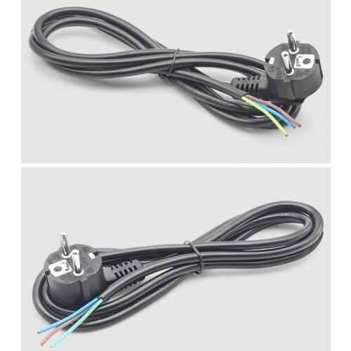 EU European Power Extension Cable Aluminum Power socket Cable 1.8meter For PC PSU Antimony Dishwasher Refrigerator wire harness