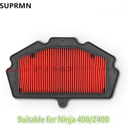 Suitable for Kawasaki original NINJA400 Little Ninja Z400 motorcycle air filter grid air filter element filter maintenance parts