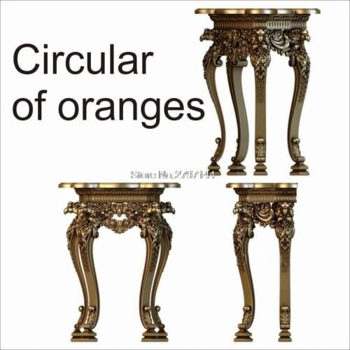 5pcs Circular of oranges 3D STL model for carved figure cnc machine Router Engraver ArtCam the oranges Model design