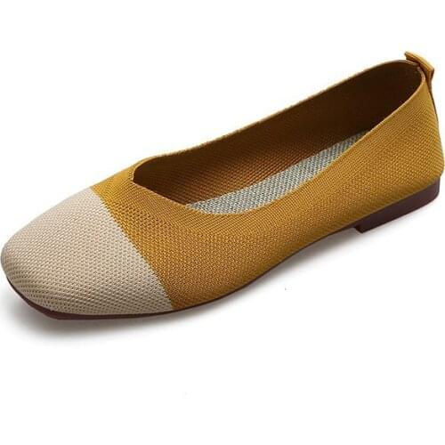 JAWM Women's Ballet Flats With Heels