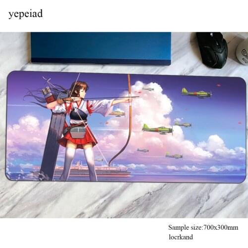 Kantai Collection mouse pad cool new mousepads best gaming mousepad gamer cool new large Adorable mouse pads keyboard pc pad