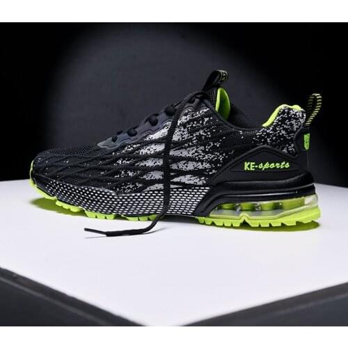 Air Cushioning Running Shoes Men Breathable Zapatillas Hombre Casual Mens Sneakers Sport Shoes Fashion Trainers Running Summer
