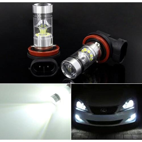 2pcs H16 JP 9006 HB4 H9 LED Fog Light Bulb For Lexus CT200h RX270 GS450h ES250 ES300h ES350 LS460 IS300 IS200 LX470 RX350 GS300