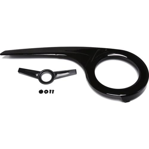 Hot Sale New Good Quality Black Style ABS Plastic Bicycle Chain Guard Cover Bike Chain Cover Shell For 32 Teeth 38 Chainwheel