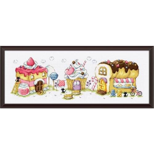 G195 For Needlework Kit NOT PRINTED Cross stich Painting Set Cross Stitch Kits Cross-stitch Embroidery Set Stitch Kits Cross