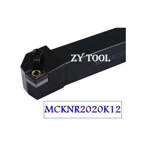 MCKNR2020K12 75 Degrees External Turning Tool Set 20*20*125MM MCKNL2020K12 CNC Turning Lathe Machine Tools Lathe Cutting Tools