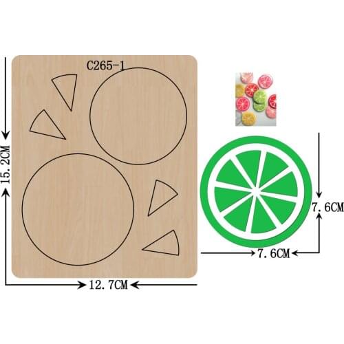 New orange Wooden die Scrapbooking C-265-1 Cutting Dies