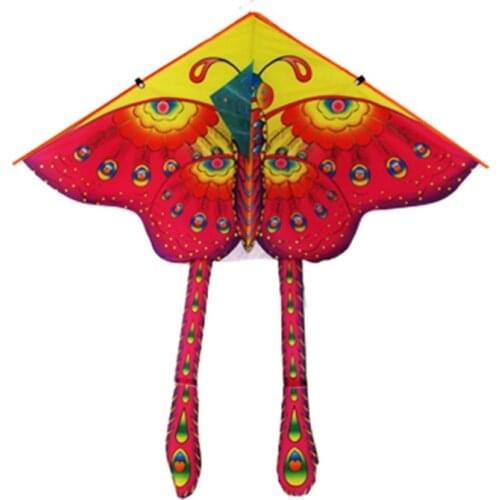 New Colorful Butterfly Kite Outdoor Kites Flying Toys Kite For Children Kids BX0D