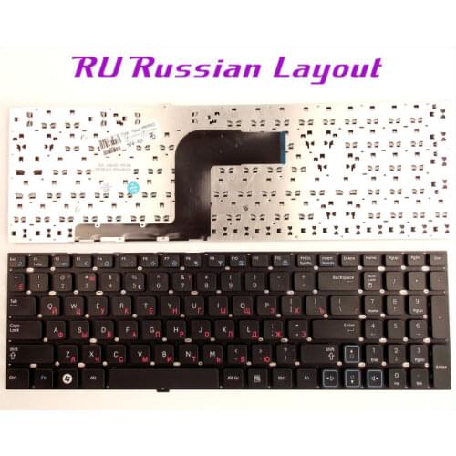 Russian RU Layout Keyboardfor Samsung RC512 RV518 RC520 RC510 RC530 S3511 E3511 Laptop/Notebook