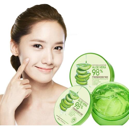 300g Aloe Soothing Repairing Gel Aloe Vera Skin Care Remove Acne Moisturizing Day Cream Repair Face Sunburn Fade Scar Skin Care