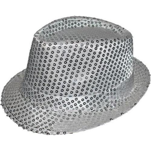 Party Shop Sequin Hat Silver christmas decorations рождественские украшения
