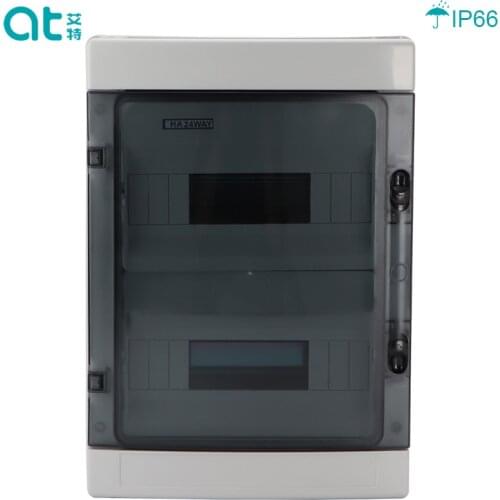 IP65 24 Ways Horizontal Door Waterproof Distribution Box Waterproof Distribution Box Switch Box Breaker Box