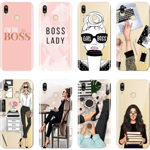 TPU Back Cover For Huawei P10 P20 P8 P9 Lite 2017 Girl Soft Phone Case Silicone For Huawei P9 Lite Mini P10 Plus P20 Pro P Smart