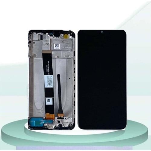 6.53" LCD for Xiaomi Redmi 9A LCD Display Touch Screen Digitizer Assembly Display+ Frame Repair Parts For Xiaomi Redmi 9C LCD