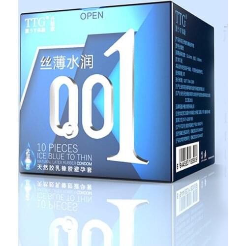 10PCS Condom For Men long sex 0.01 Ultra Thin dotted ribbed Ejaculation Delay Latex Condoms Penis cock sleeve intimate Condones