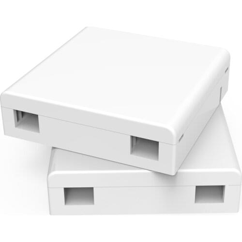20PCS FTTH fiber panel fiber optic terminal junction box 86 information panels 86 Desktop Box