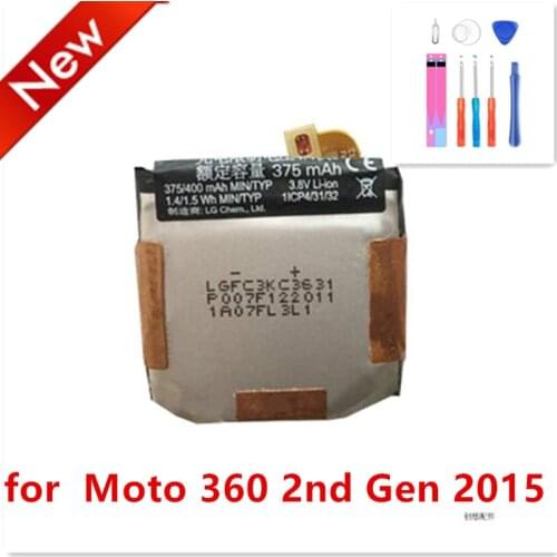 270mAh Smart Watch Battery For moto 360 2nd 42mm 46mm FW3S SNN5971A FW3L SNN5971A + Gift tools stickers Free tools