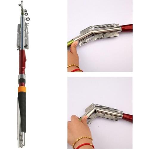 2.1/2.4/2.7m Automatic Fishing Rod Adjustable Telescopic Automatic Pole Sea Shore River Lake Fishing Pole Tackle