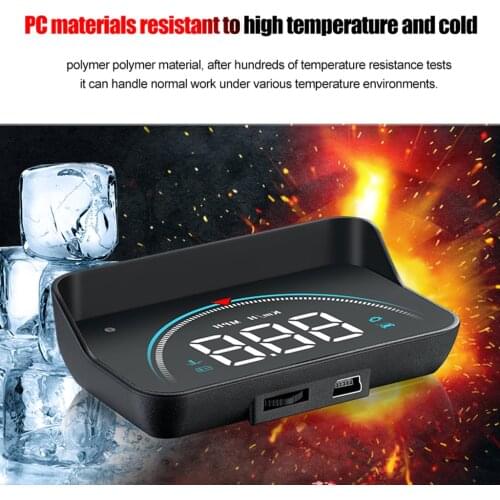 Car-Styling Hud Head Up Display Car Projector KM/H MPH 3.5x2.1x1inch