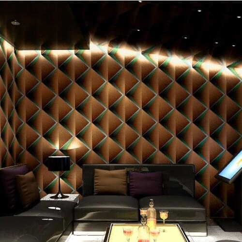 Beibehang of wall paper Modern 3D Imitation Leather Wallpaper PVC Wall Paper Rolls papel de parede 3D mural TV Background