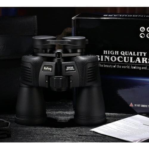 Maifeng binoculars 20X50 New telescope HD Zoom High quality powerful binocular lll Night Vision Not infrared military telescopio