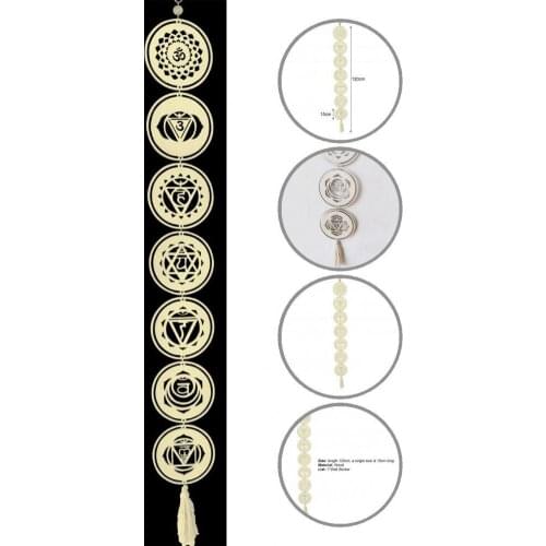 Wood Modern Geometry Wooden Hanging Set White Wooden Wall Decor Meaningful for Dorm