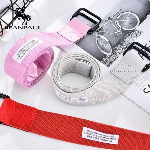 JIFANPAUL Best selling womens adjustable fashion retro casual belt for jeans with students top quality new belt free shipping