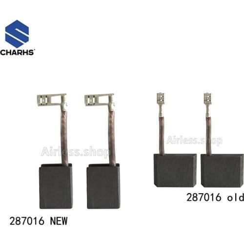 Charhs Professional Carbon brush 287016 pair for Airless sprayer G 395, Motor, paint sprayer 287016 paint sprayer piston pump