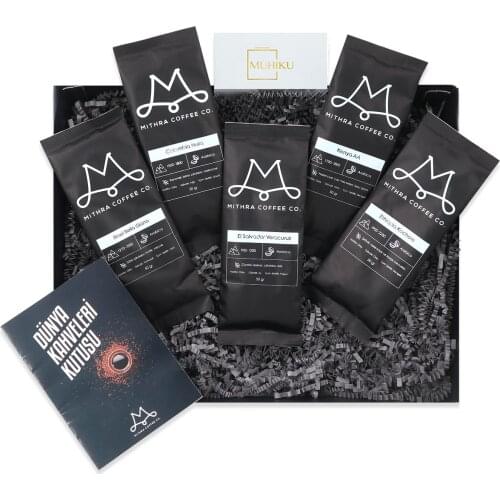 World Coffee Box african brazilian coffee gift box