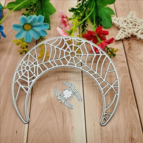 Halloween SpiderMetal Cutting Dies for DIY Scrapbooking Album Paper Cards Decorative Crafts Embossing Die Cuts