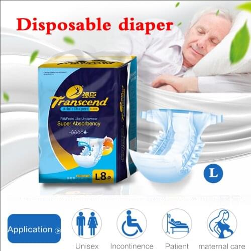 Disposable Adult Diaper Incontinence diaper Adult nappy comfortable incontinence underwear abdl diapers for old people
